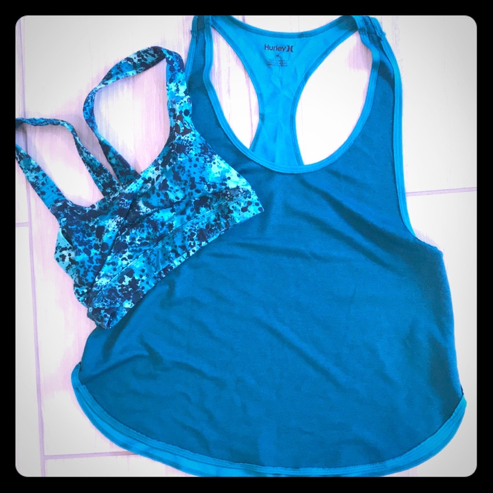Hurley 2 piece athletic set